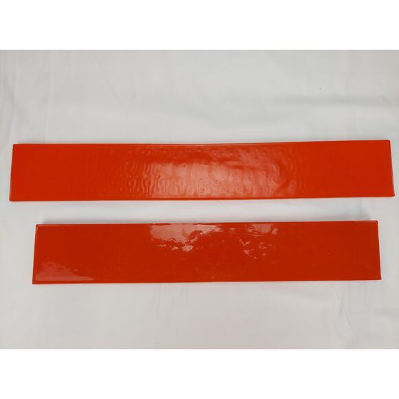 Grand Marnier Red/White Rubber Bar Drip Spill Rail Mat Bar Drying Lot of 2 - Picture 5 of 7